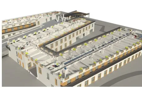Kollégium BIM modell — Belgium